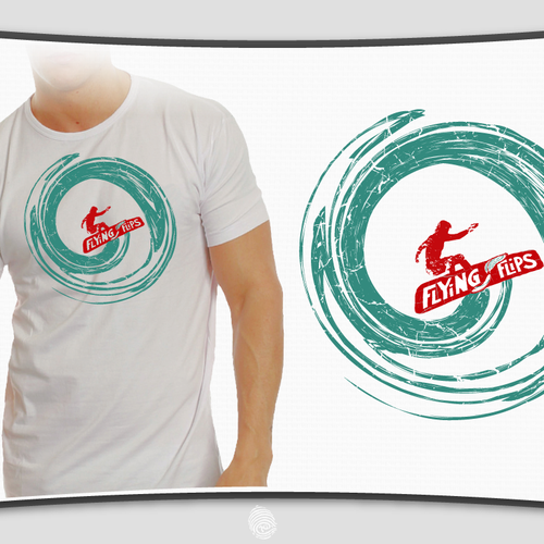 A dope t-shirt design wanted for FlyingFlips.com Design por identity12