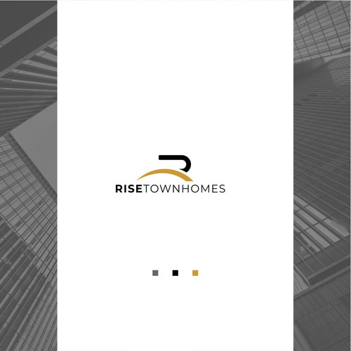 Design modern logo for upscale townhome community. Design by ElVano_Eiji ✔