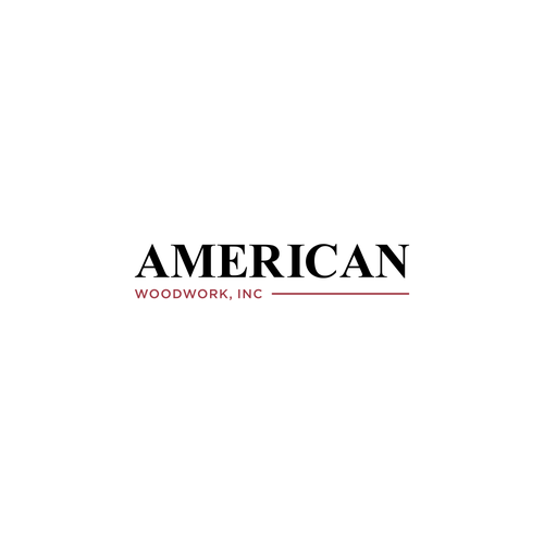 American Woodwork news a new logo Réalisé par Akhtara