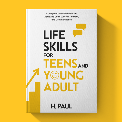 Design a Book cover for my Book "Life Skills for Teens and Young Adults". Design by Dwi Candra