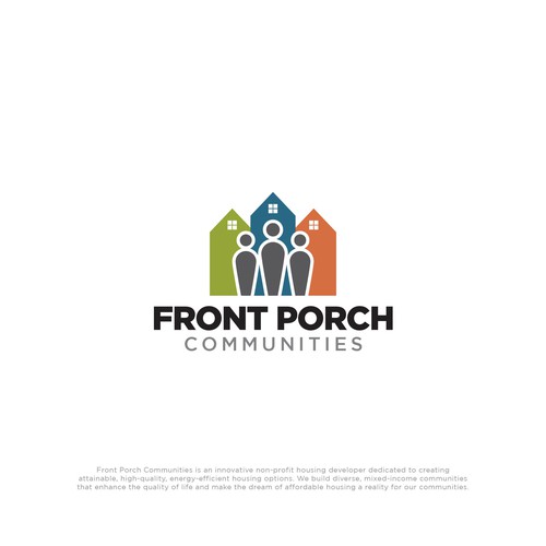 Design Front Porch Communities - A Not For Profit housing developer with a community focus por RaccoonDesigns®