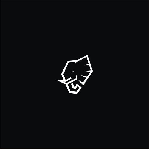 punk-rock elephant logo, for conflict yoga specialists. Ontwerp door nehel