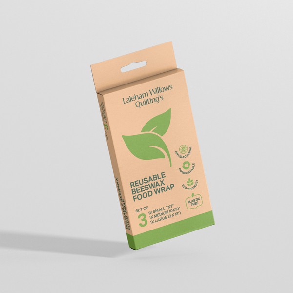 Design by Iskanderius titled "Packaging for reusable beeswax wraps"
