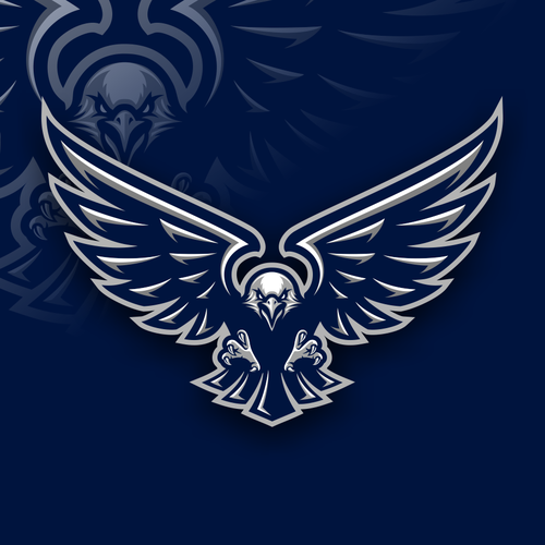 High-Flying Eagle Logo for a High-Performing School District Diseño de VectorCrow87