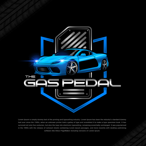 Exotic car logo for youtube channel Design by Mouser®