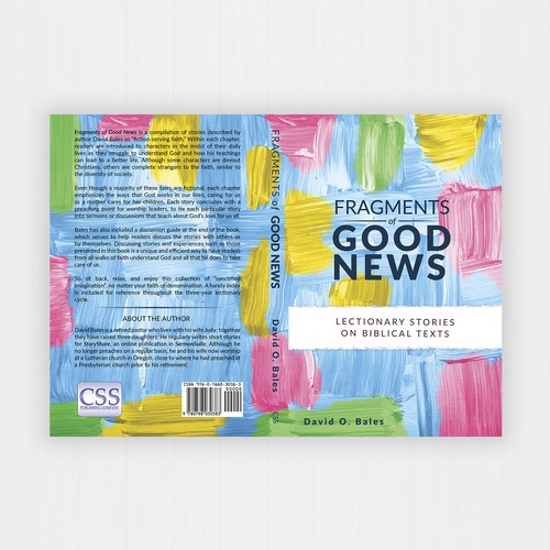 Designs Fragments of Good News book cover Book cover contest