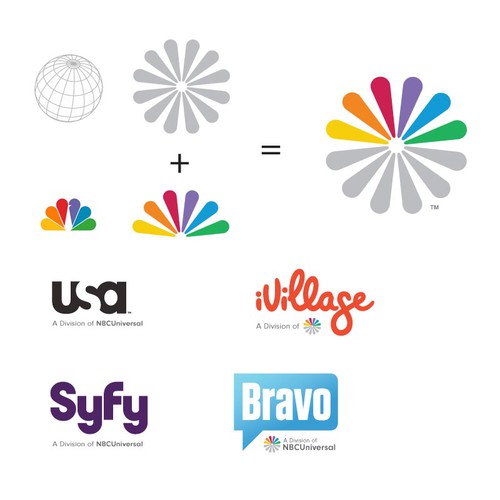 Logo Design for Design a Better NBC Universal Logo (Community Contest) Diseño de vjeko