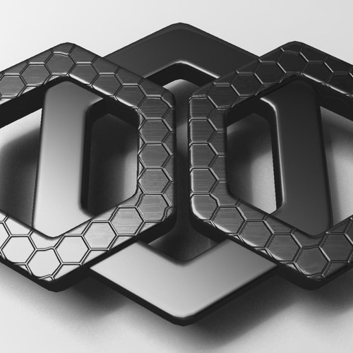 Carbon Nanotube inspired custom belt buckle design Design by Jessen Carlos
