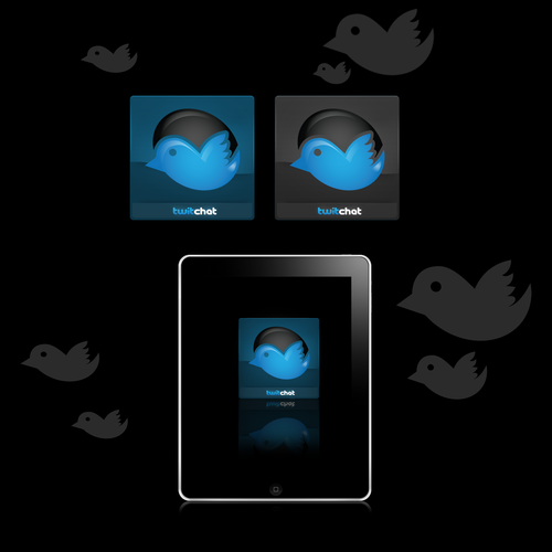 Create iOS App Icon for TwitChat™ for Twitter  Design by Flame Burst