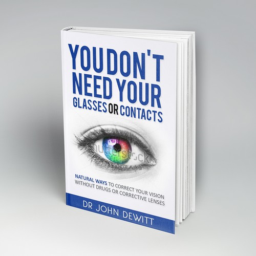 Natural Vision Correction Book Cover! Design by samia7822