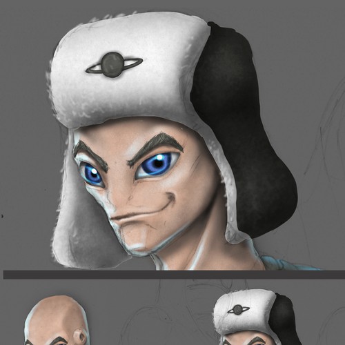 Alien main character design for a movie Design by Dakzper