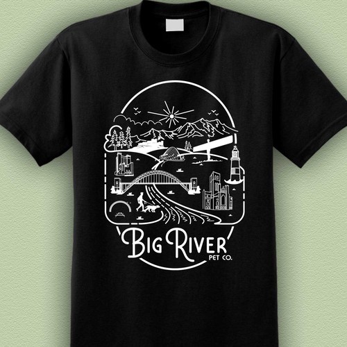 Proposition sur un concours de T-shirt, réalisée par Roedane