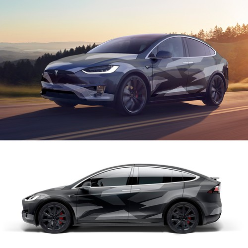 Design di Tesla Model X di Stas Aer