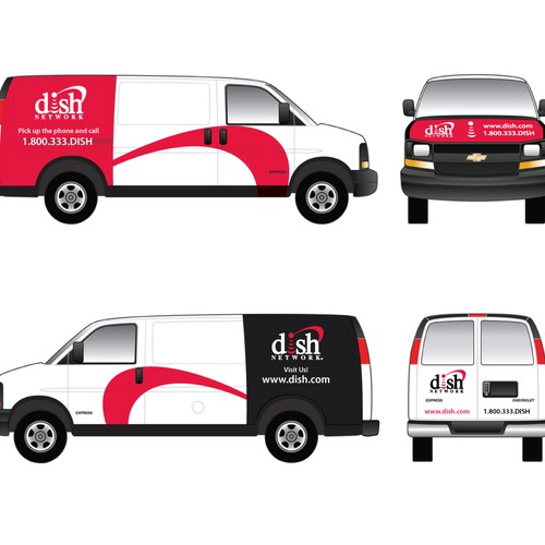 V&S 002 ~ REDESIGN THE DISH NETWORK INSTALLATION FLEET デザイン by ArvieKhan