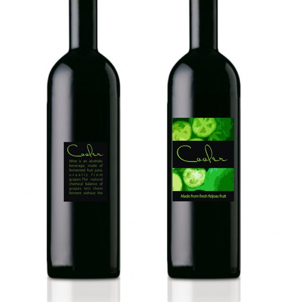 Wine Label For "Cooler" Wine
