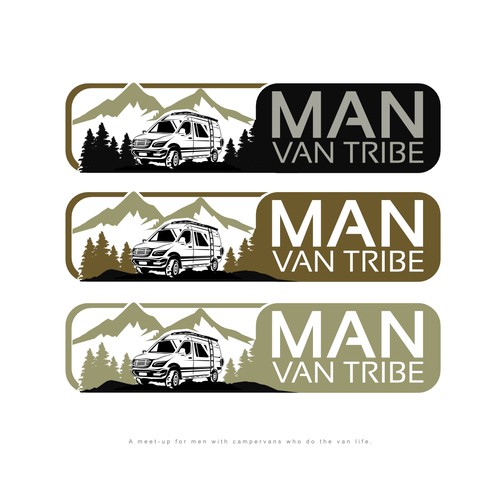 Create a Kick-A$$ Logo Design for a Man Van Tribe Community! Go Wild!!! Design por arttomorrow concept™