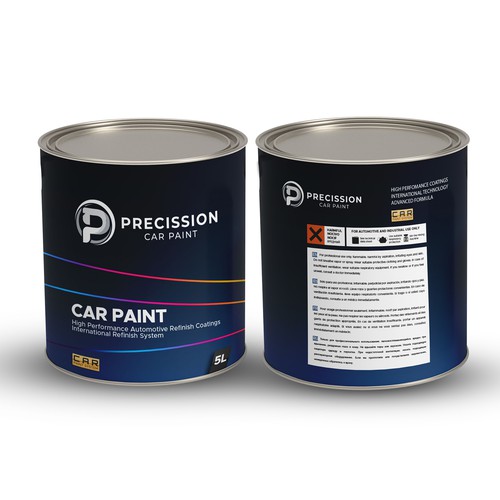 Design Label for Professional Automotive Refinish Products por Carlos Eng