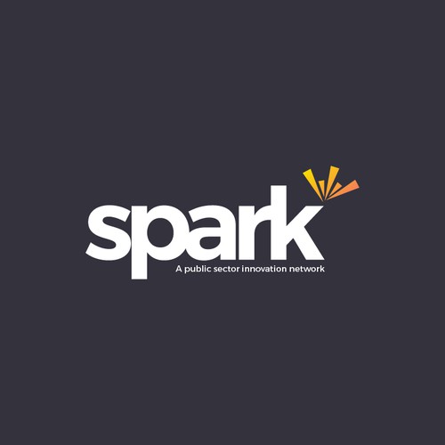 Spark a logo for a world-first network Diseño de Blanc_