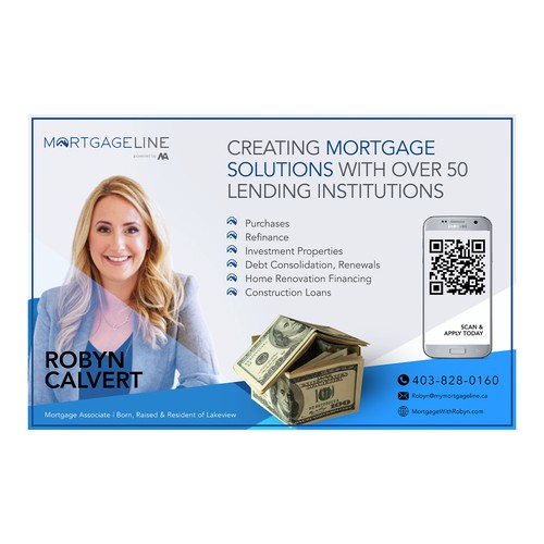 Design Postcard for Mortgage Broker por ✨vijays~amazing✨