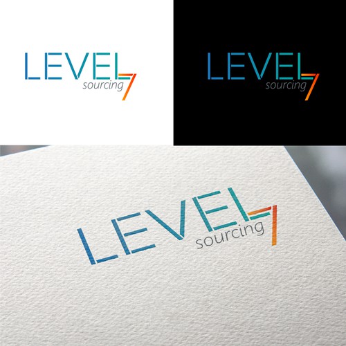 Level 7 Sourcing needs a cool / powerful logo which speaks to its awesomeness :) Design réalisé par jigscreative