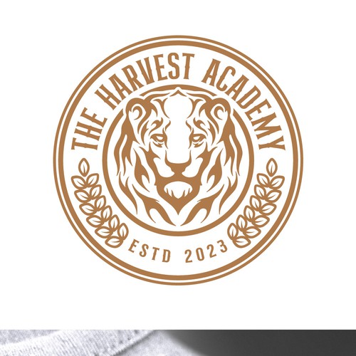 Harvest Academy Lions Mascot Design by AlarArtStudio™