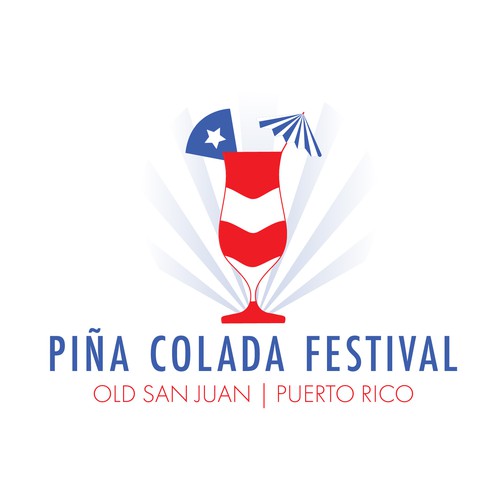 Piña Colada Festival Logo and Branding Package Design by Melanie Owubokiri