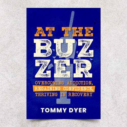 Book cover for inspirational, comeback story out of addiction into recovery! Design by GusTyk