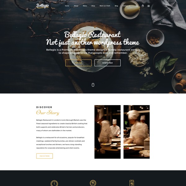 Restaurant Wordpress Theme