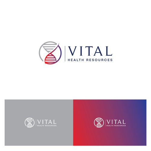 Vital Health Resources Logo Design by smitadesign