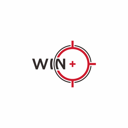 We need you to design WIN+ to highlight the power of not being afraid of difficulties. Design by DSGNESIA™