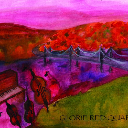 Glorie "Red Quartet" Wine Label Design Ontwerp door Kulchock