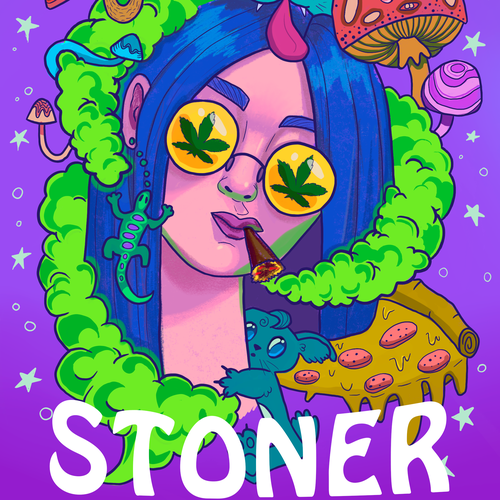 Fun Stoner Themed Cover Needed! Design by phantomdolli