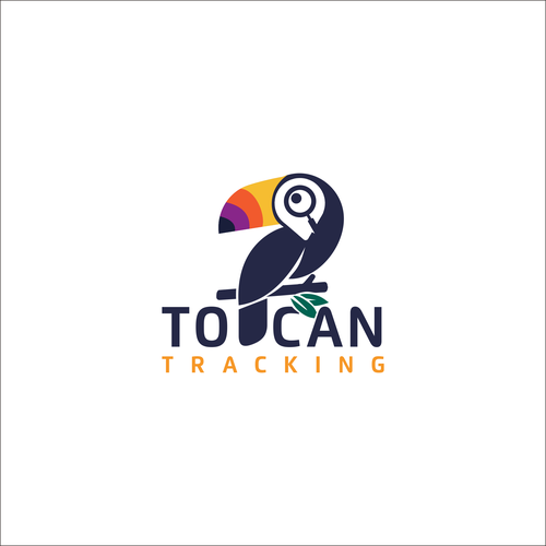 Tracking Software with Toucan in Design (Toucan Tracking Logo) Design by agitpurnamasari