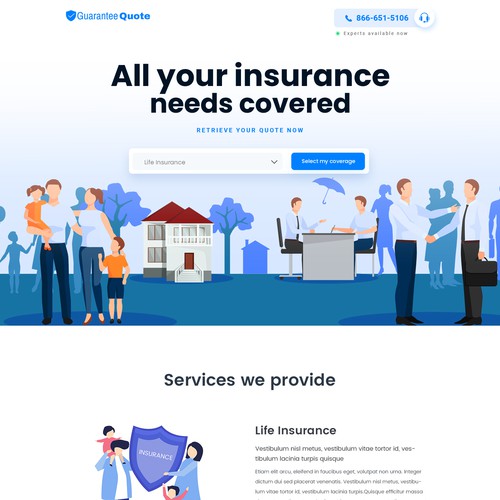 Web page design contest entry by MercClass