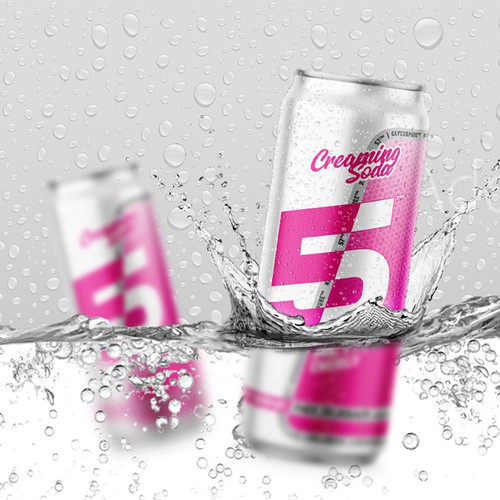 Fun/Exciting Flavour Inspired Banner for an Energy Drink - Taste with your eyes Design by AnriDesign