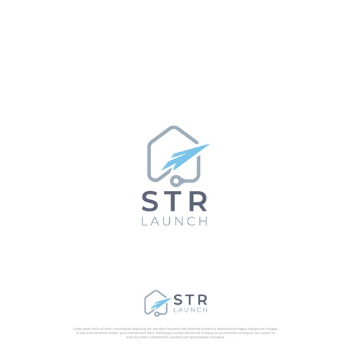 Short Term Rental SAAS Company Logo Design by Nick Camastra