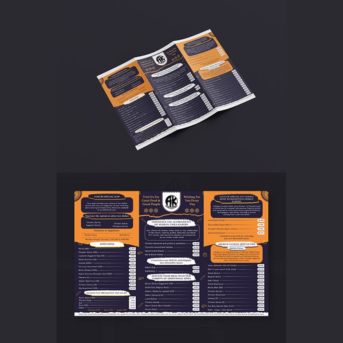 Menu contest entry by SarpStudio