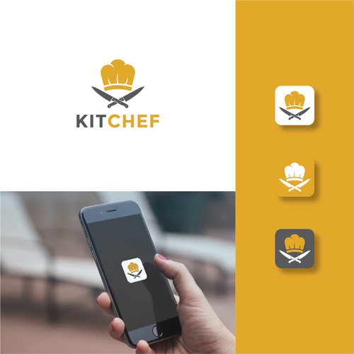 "The new interactive food show" winning Logo & business card