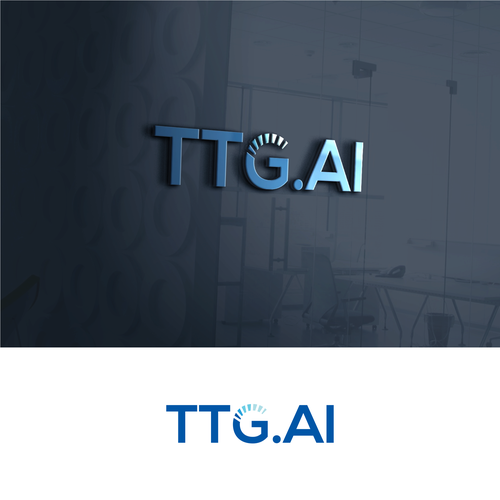 AI Financial Technology Logo Design by MaroUkoru