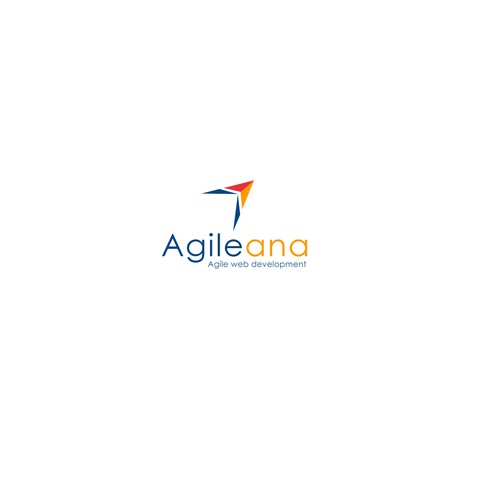 Agileana - logo design for web development agency Design by 9bstrokes™