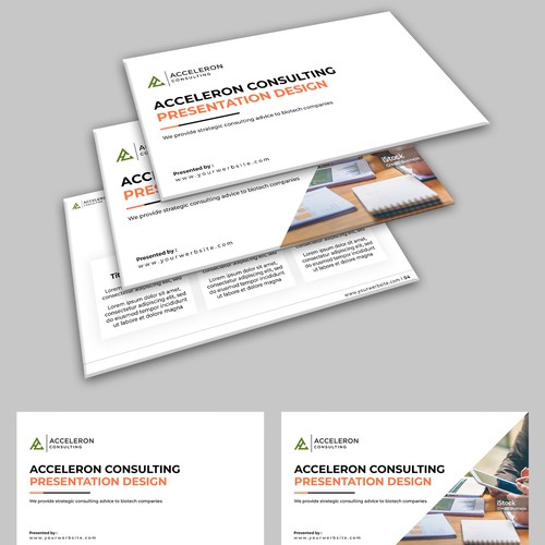 Modern impactful powerpoint template Design by AZ™