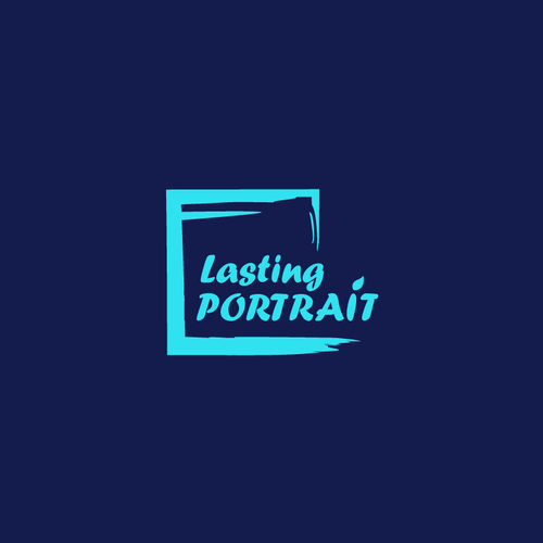 Custom Oil and Watercolor Portrait Logo and Word Art Design by Dezione