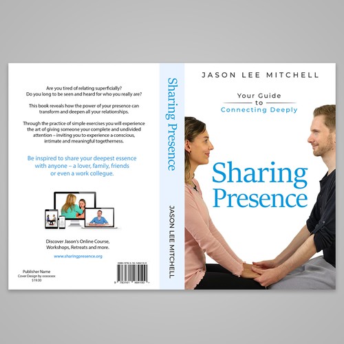 Mindfulness Book Cover on Sharing Presence Design by JePray