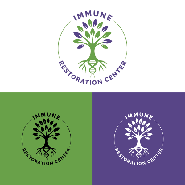 Design by ArtDesignByDina titled "Immune Restoration Center – Logo Design"