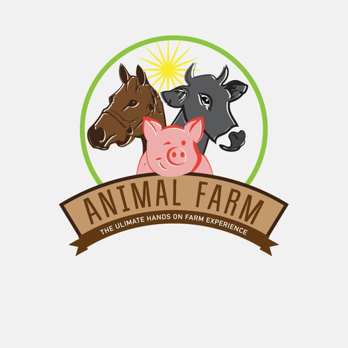 Capture the essence of our rare breed farm park experience in a logo Design réalisé par kec99