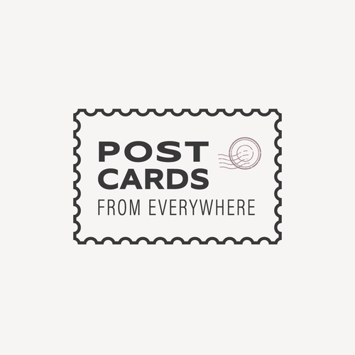 Postcards from Everywhere Logo Design by emilidea