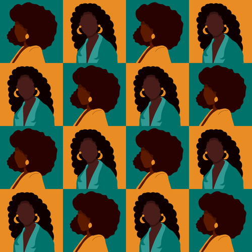 Apparel/Textile Designs - Women of Color Inspired Designs Design by Digital Man ✅