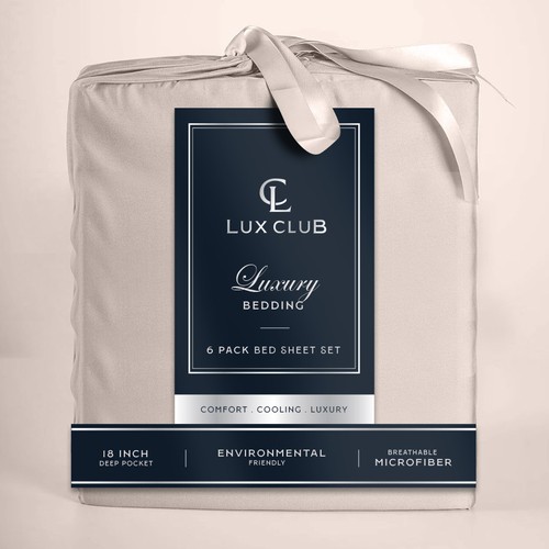 Design In-Store Packaging for Bed Sheets Design by intanamir