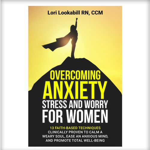 Creative book cover that incites feeling of peace, health and strength appealing to women Design by N&N Designs