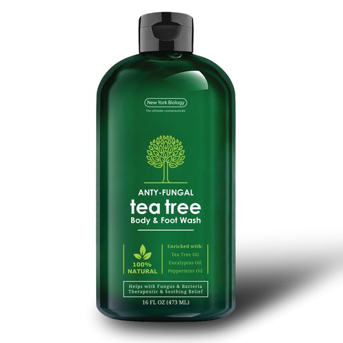 Create a Winning Product Label for our Tea Tree Body Wash!!-ontwerp door Nirmana92